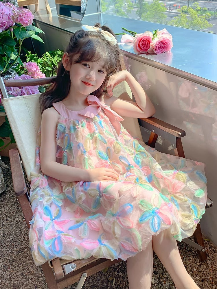 Girls' summer dress, For 2-6 Years, Imported From China