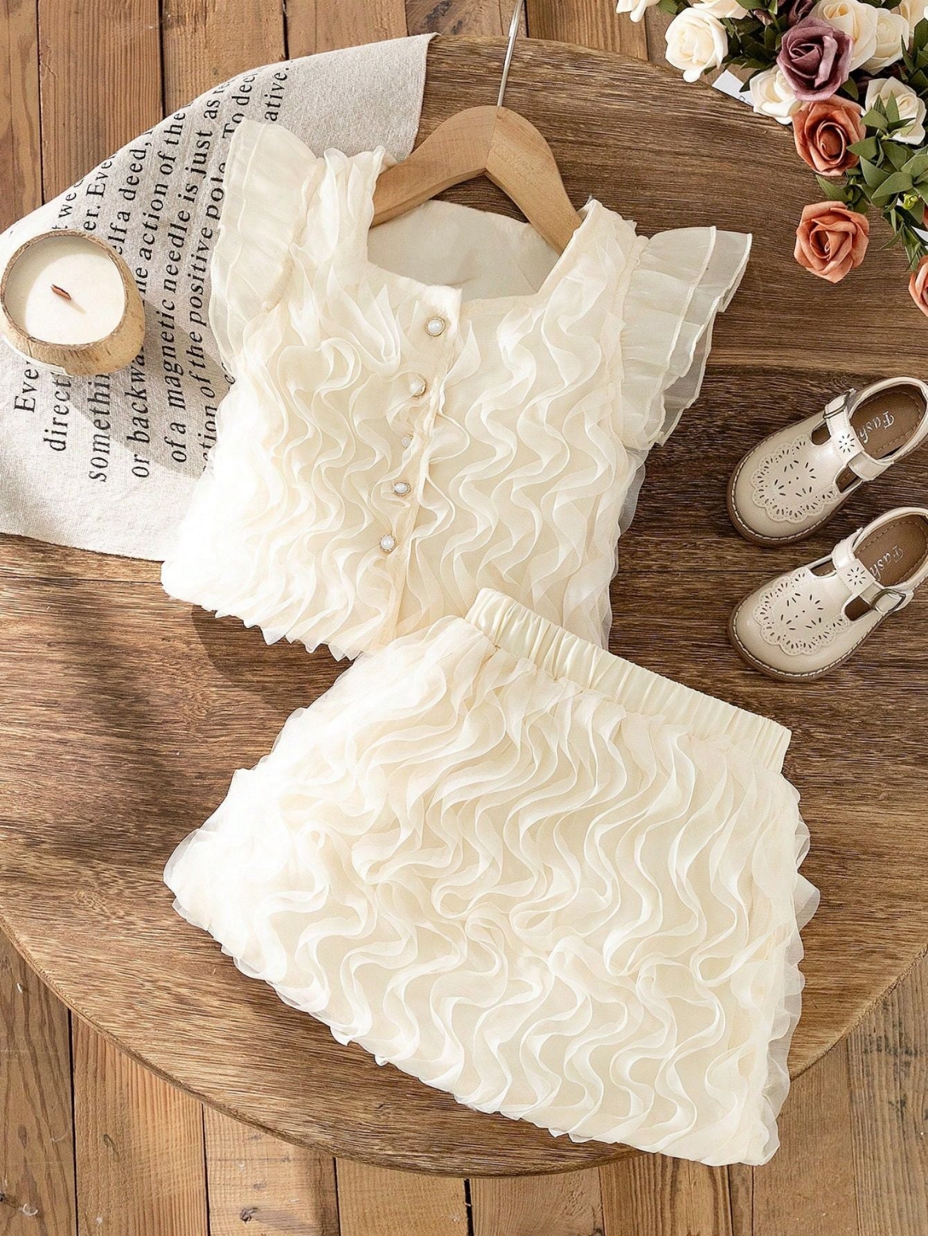 Summer Girls dress 2 piece for 2 years, Imported From China