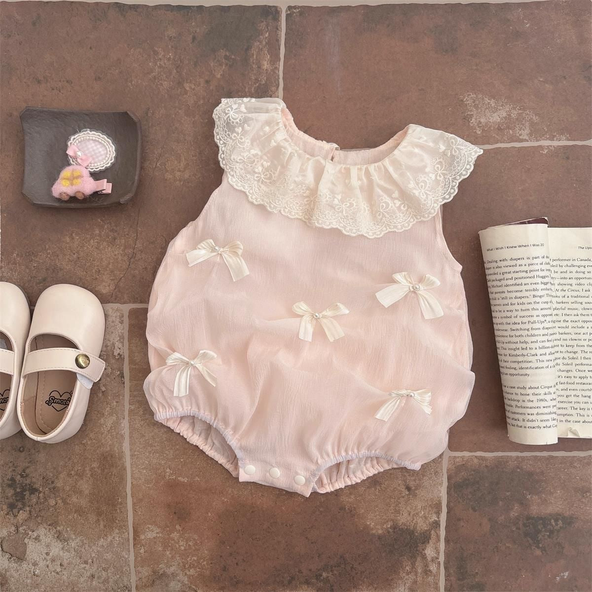 Baby Clothes Summer Thin Girl Baby For 0-6 Month, Imported From China