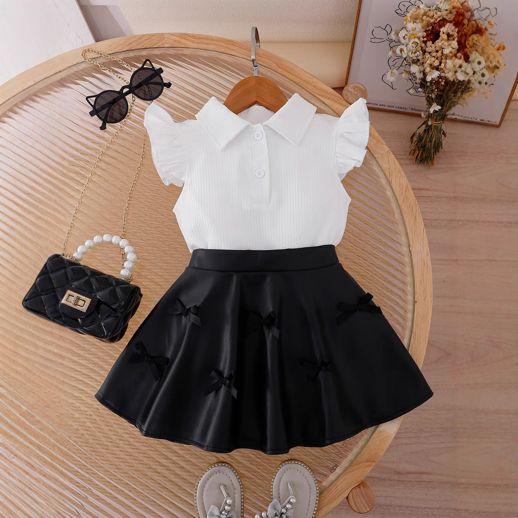 Summer New Style Ins Cross-Border Girls Dress, for 3-4 Years  Imported From China