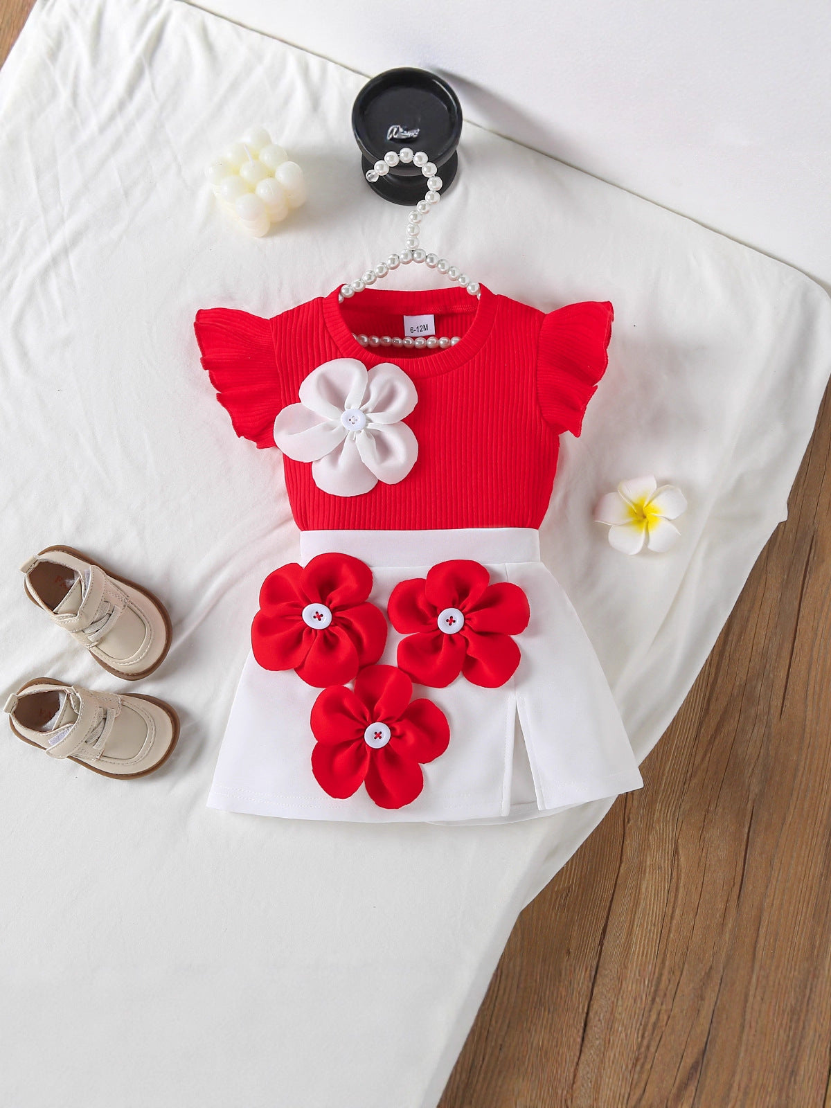 European and American style 0-3 year old girl's summer sleeveless Imported From China