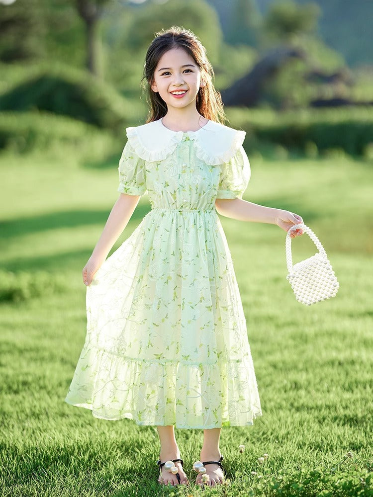 Girls' dresses, princess dresses, For 10 years, Imported From China