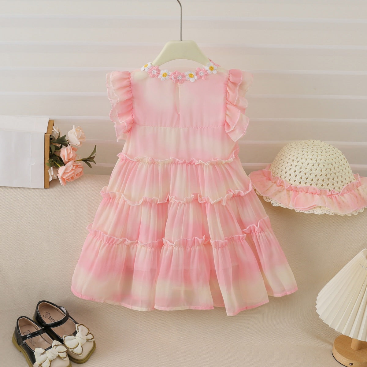 Baby Girl Fashionable Summer Princess Dress For 2-3 Years, Imported From China