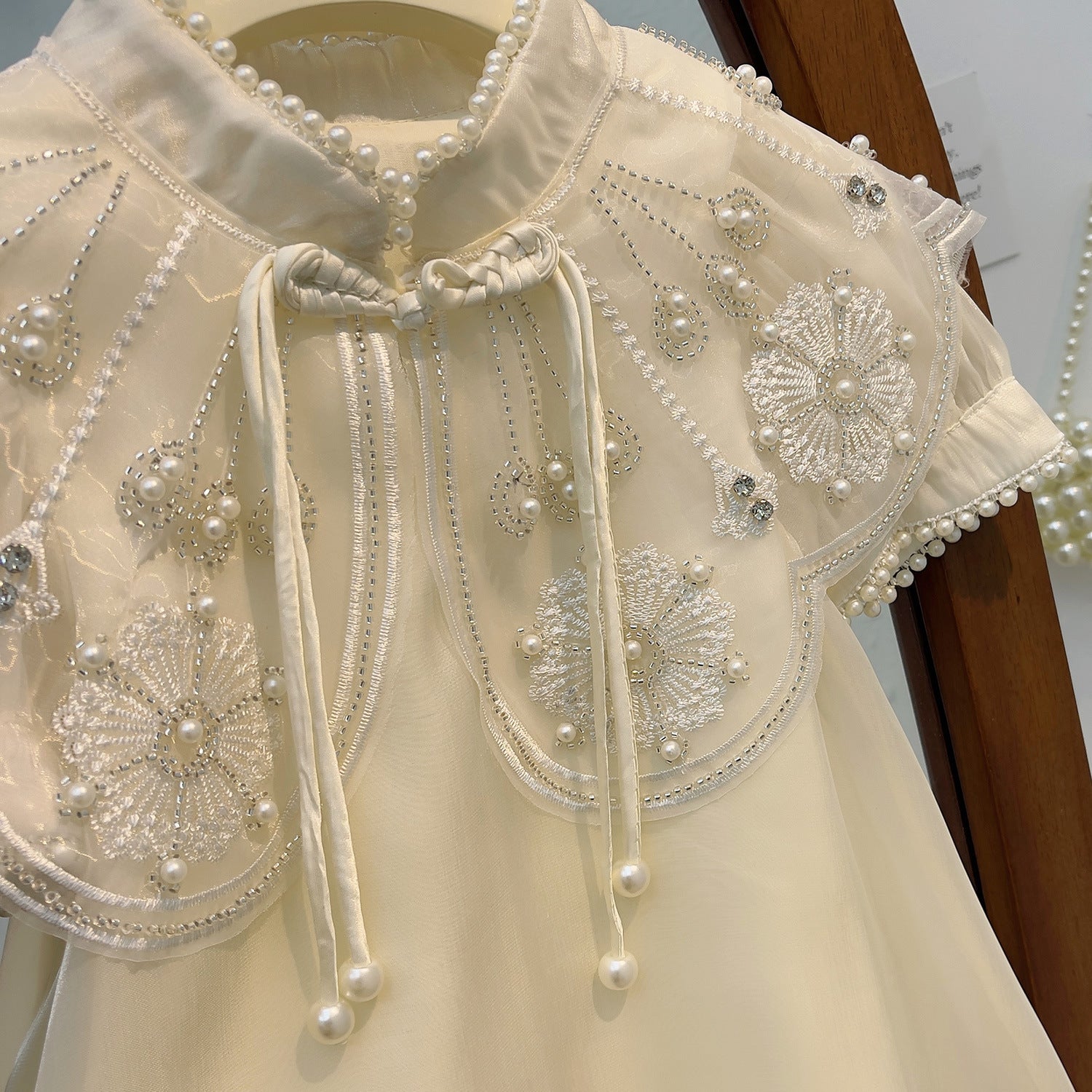 Girls Summer Clothes Chinese Style Han Dynasty Tang Suit, For 1-2 years, Imported From China