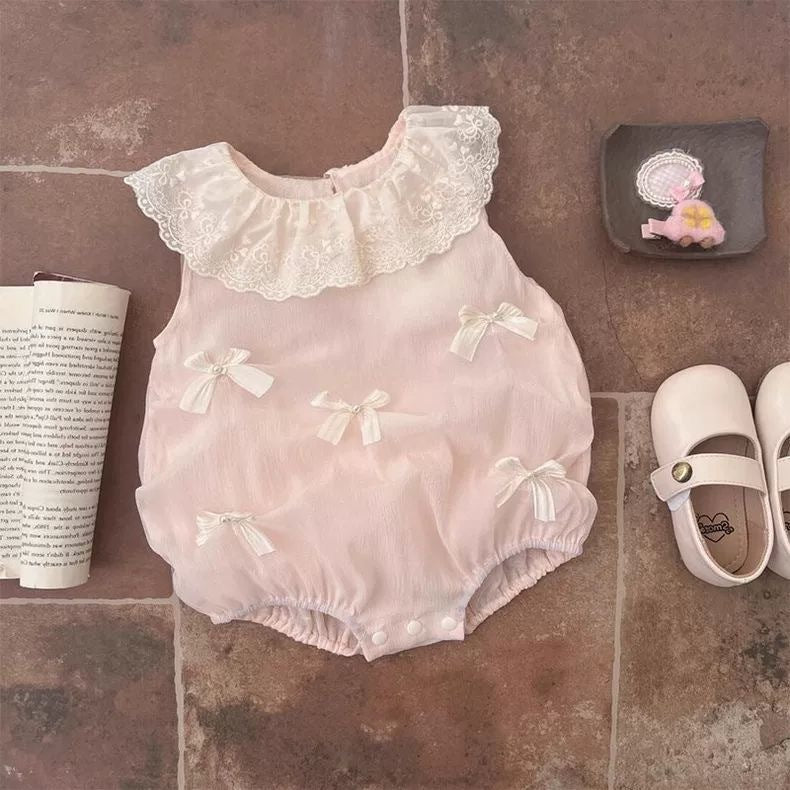 Baby Clothes Summer Thin Girl Baby For 0-6 Month, Imported From China