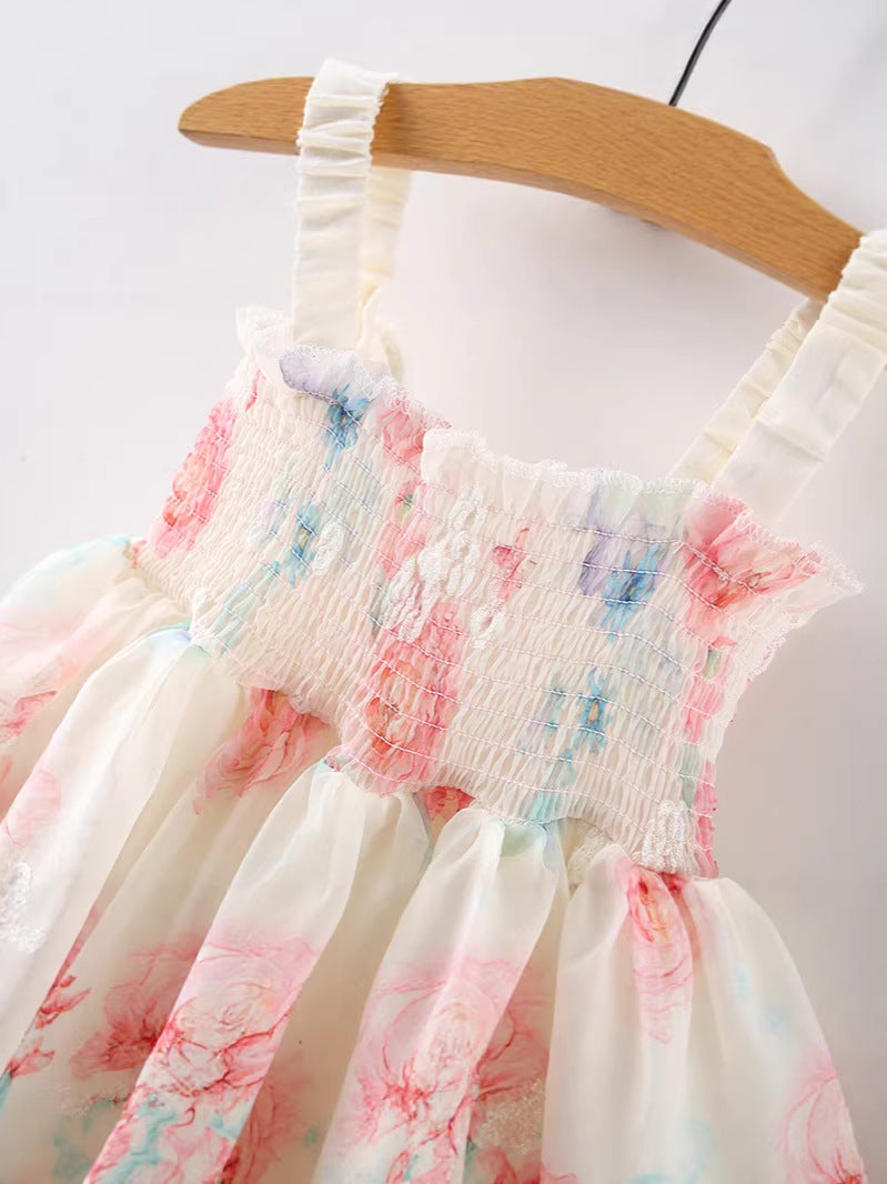 Summer New Arrival Girls' Dress, For 1-2 Years, Imported From China
