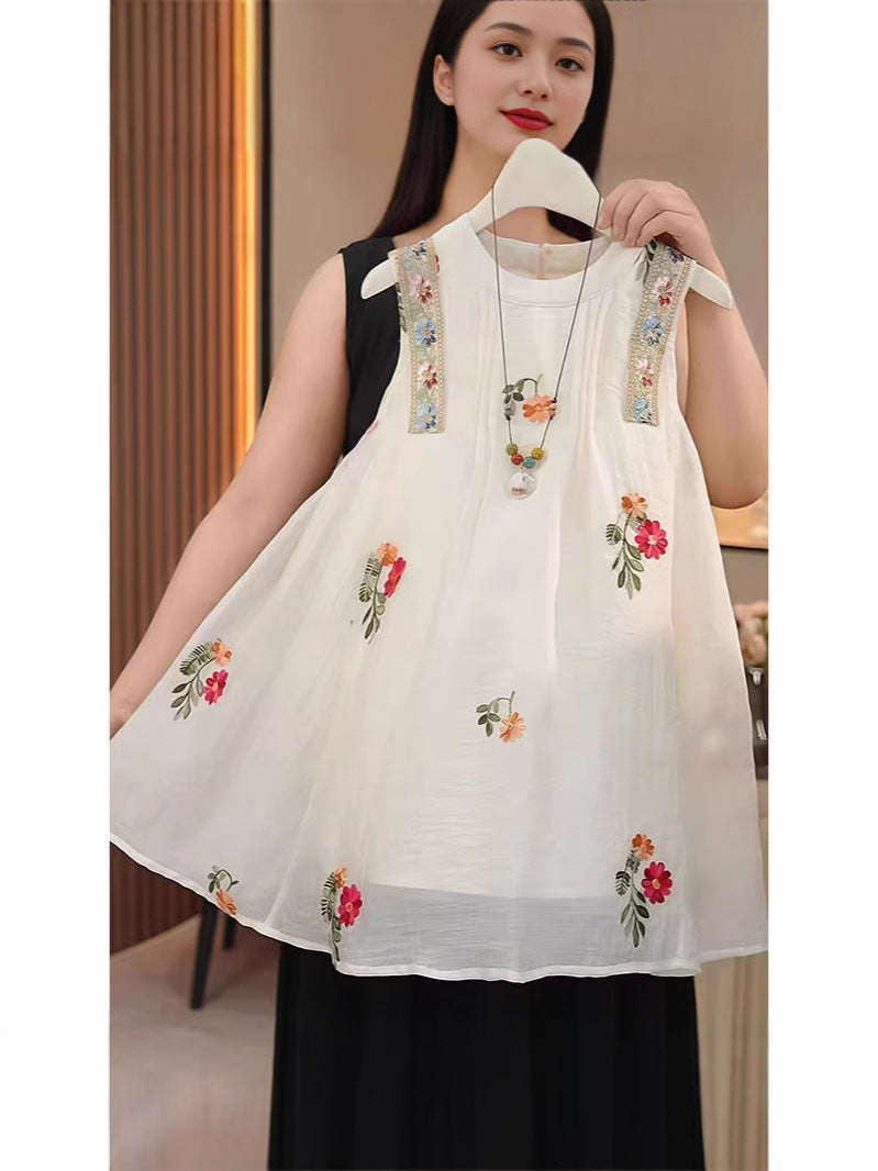 Girls Summer New Style Sleeveless Vest Dress, For 6-18 Month, Imported From China