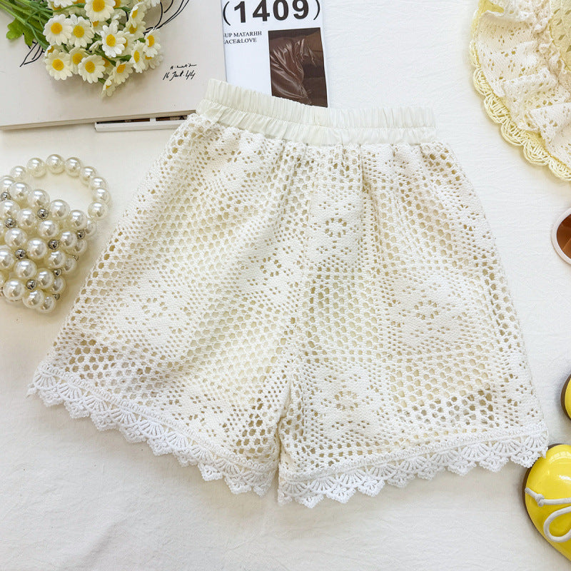 Children's Clothing Set New Summer Foreign Trade Girls' Sweet Style, 5-8 Years, Imported From China