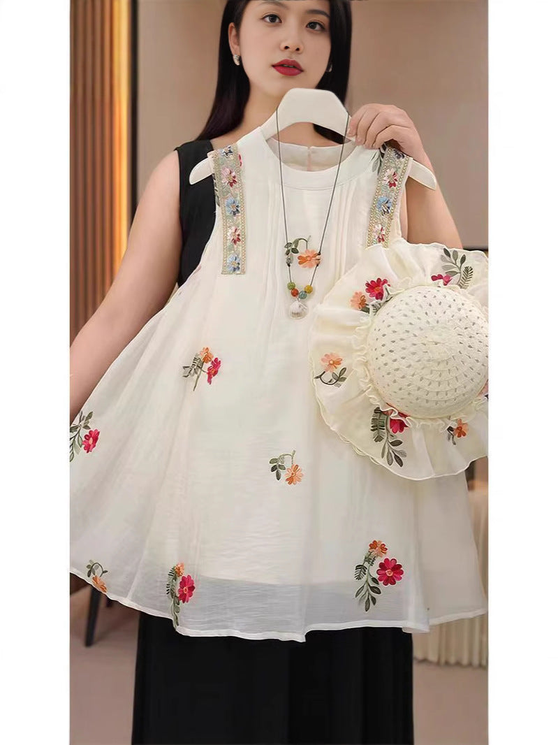 Girls Summer New Style Sleeveless Vest Dress, For 6-18 Month, Imported From China