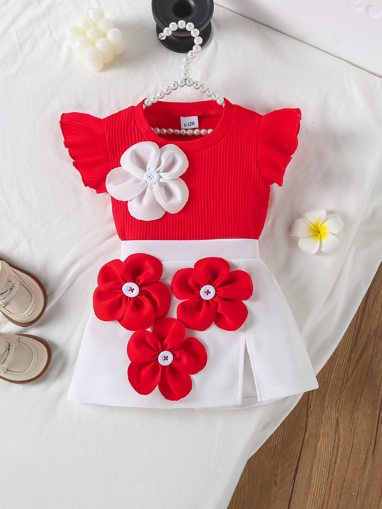 European and American style 0-3 year old girl's summer sleeveless Imported From China