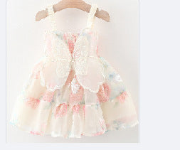 Summer New Arrival Girls' Dress, For 1-2 Years, Imported From China