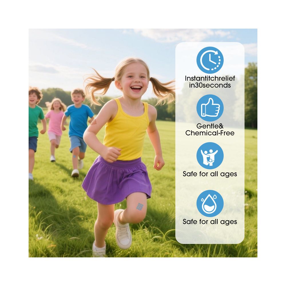 ITCH RELIEF PATCHES Cross border Plaster Patches Suitable for the Whole Family Soothing Patches for Insect Bites and Mosquito Bites image 1