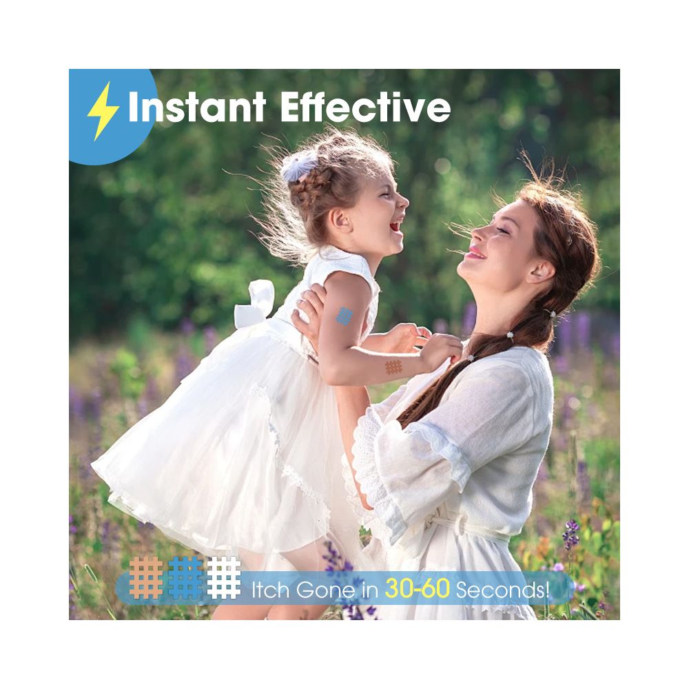 ITCH RELIEF PATCHES Cross border Plaster Patches Suitable for the Whole Family Soothing Patches for Insect Bites and Mosquito Bites image 2