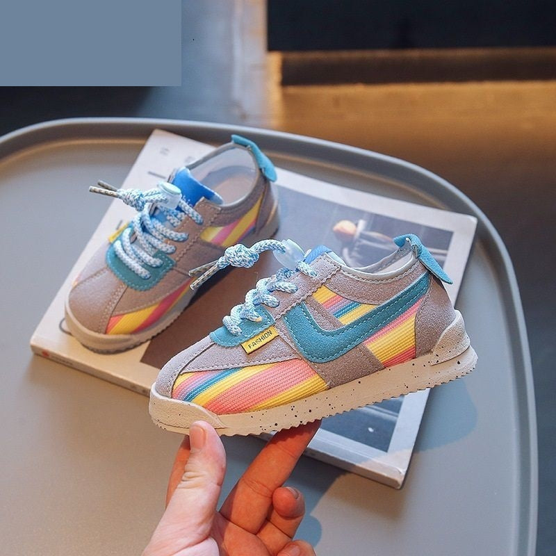 Children's sneakers clearance sale: boys' Corks shoes, toddler casual, size 36, imported from china