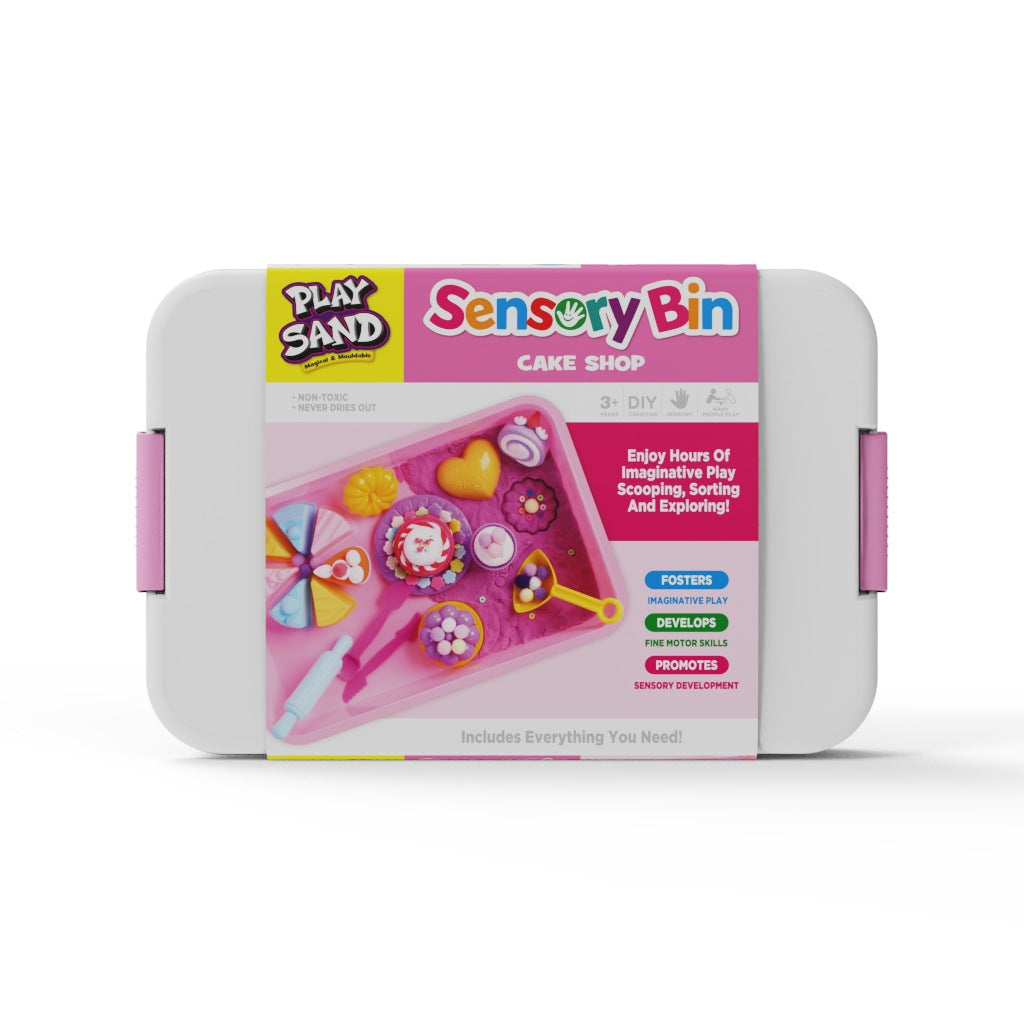 Playsand Kidsren's Toy Sand Sensory Box Set Marine Animal Ice Cream Cake Dinosaur Engineering Scene