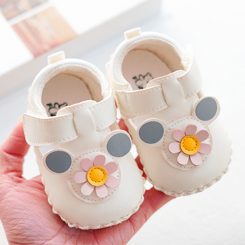 Baby shoes with soft soles, non-slip, anti-slip, breathable and cute, 17 size, imported from china