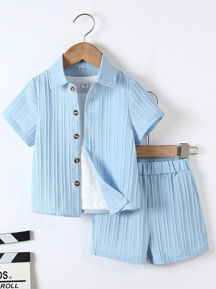Boys Handsome Gentleman suit Summer Clothing Academy For 6-7 Years Imported From China