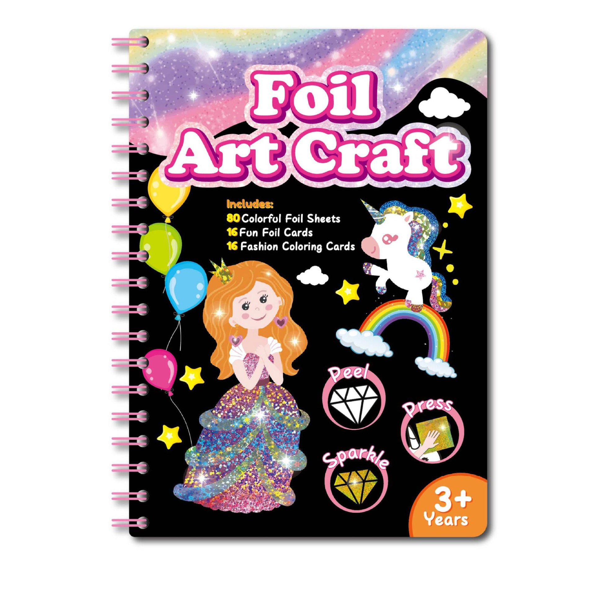 Magic Art Sticker This Children's Princess Animal Handmade DIY Coil This Colorful Colored Magic Art Painting Imported From China