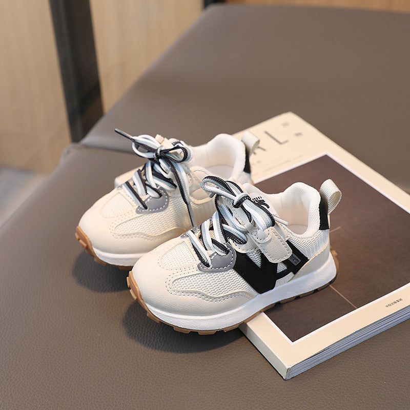 Baby casual shoes, breathable and comfortable for 22 size imported from china