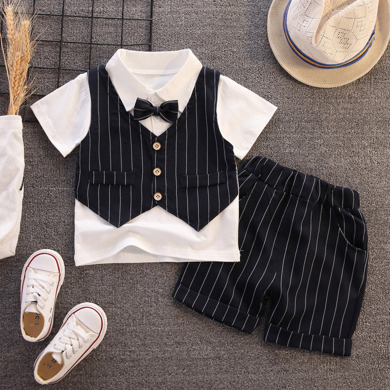 Three-year-old baby clothes boys' summer clothes baby birthday catch Imported From China
