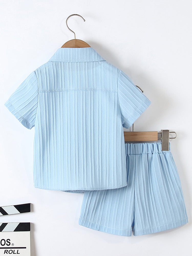 Boys Handsome Gentleman suit Summer Clothing Academy For 6-7 Years Imported From China