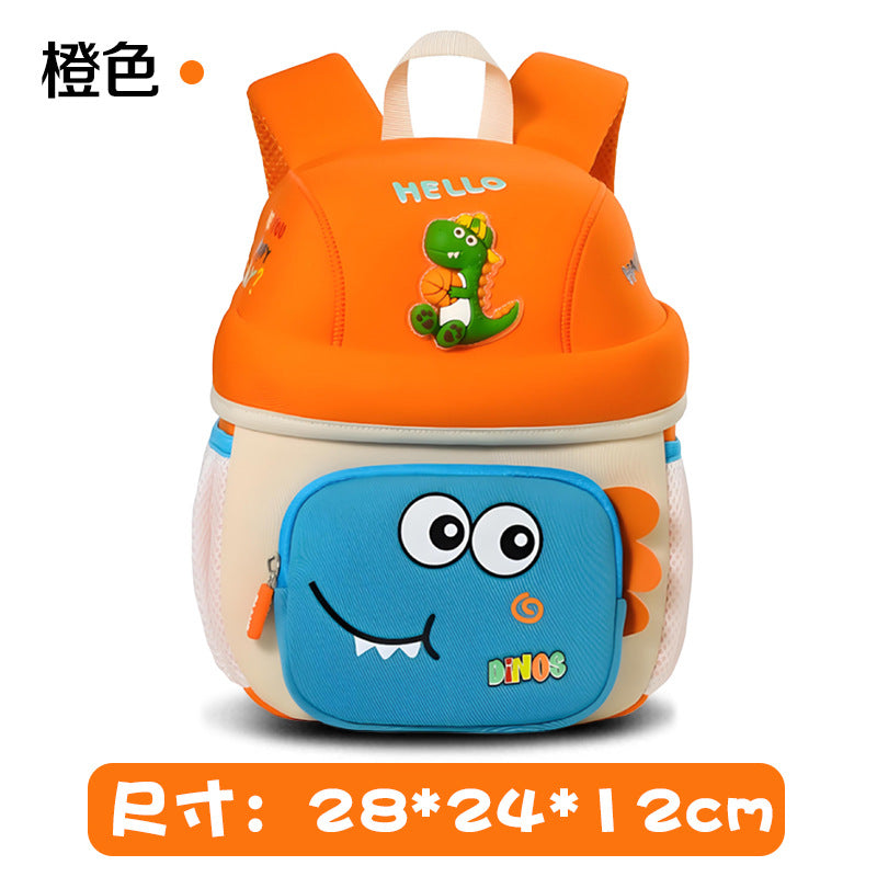 New Model Kindergarten Children's Backpack for Boys and Girls Imported From China
