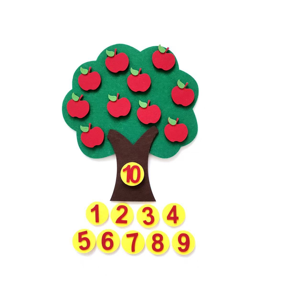 Kindergarten Small and Middle Class Math Area Toys, Number Addition and Subtraction Teaching Aids, Children's Montessori Early Education Number Cognition Imported From China