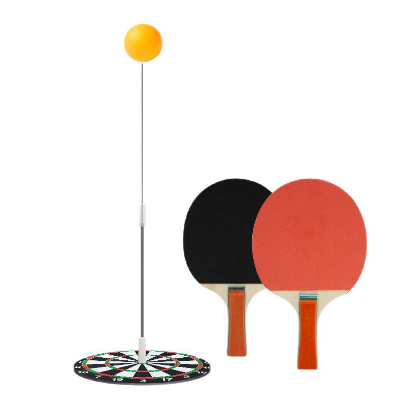 Outdoor Sports Training Equipment Indoor Table Tennis Parent-Child Interactive Vertical Elastic Toy for Students Single-Player Rebound Ball