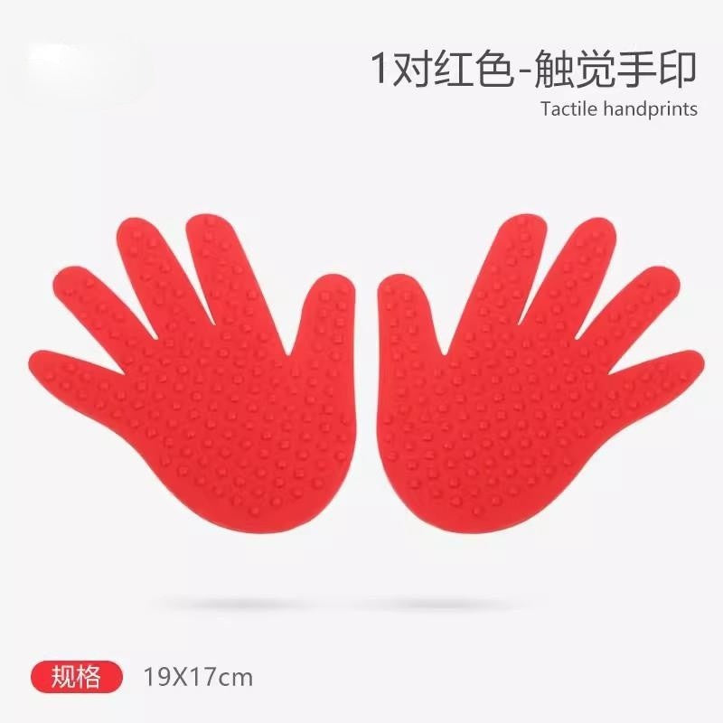 Interesting sensory training equipment landmark pad Palm foot logo plate stars tennis court coordination training marker