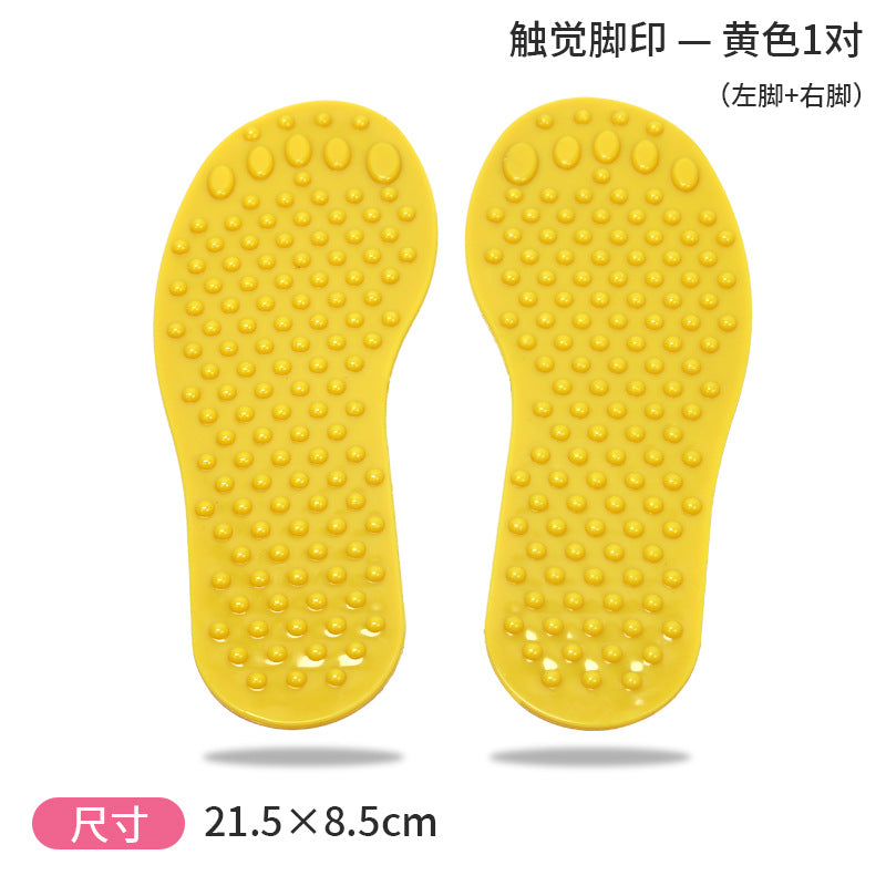 Interesting sensory training equipment landmark pad Palm foot logo plate stars tennis court coordination training marker