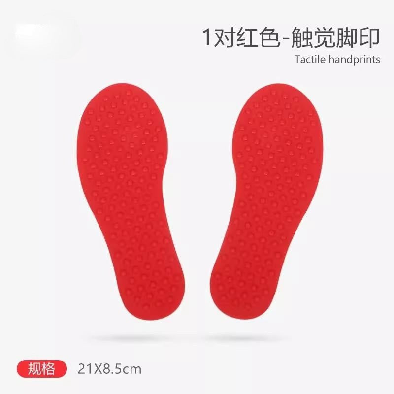 Interesting sensory training equipment landmark pad Palm foot logo plate stars tennis court coordination training marker