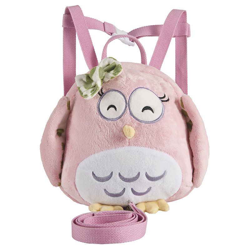 Amazon 2025 New Cartoon Anti-Lost Backpack Baby Girls School Bag Children's Stuffed Small Bag