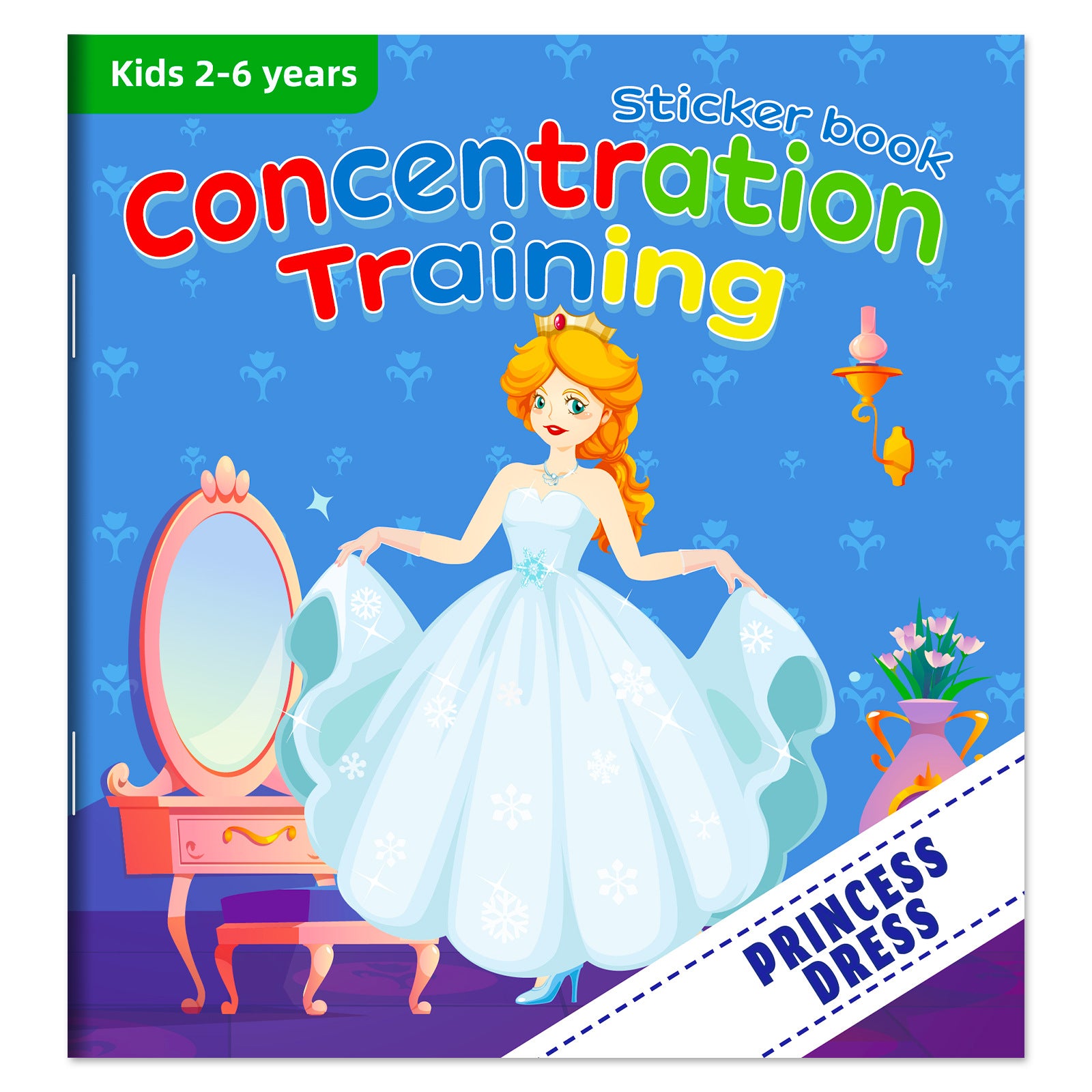 sticker book concentration potential development sticker children enlightenment baby early teaching imported from china