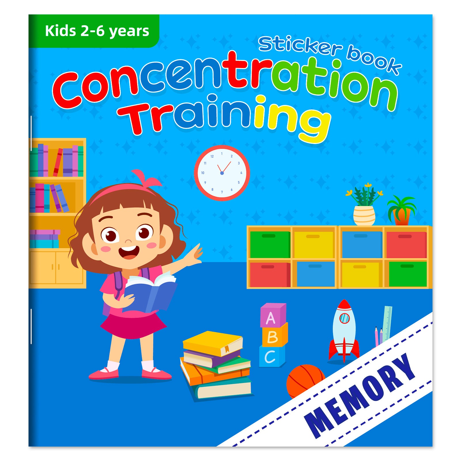 sticker book concentration potential development sticker children enlightenment baby early teaching imported from china