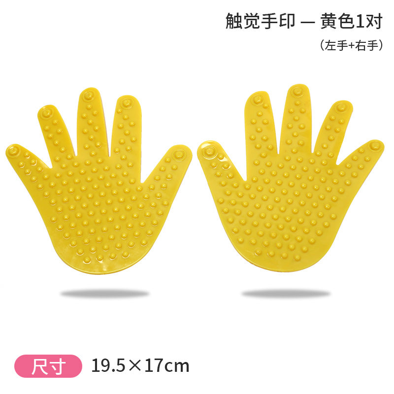 Interesting sensory training equipment landmark pad Palm foot logo plate stars tennis court coordination training marker
