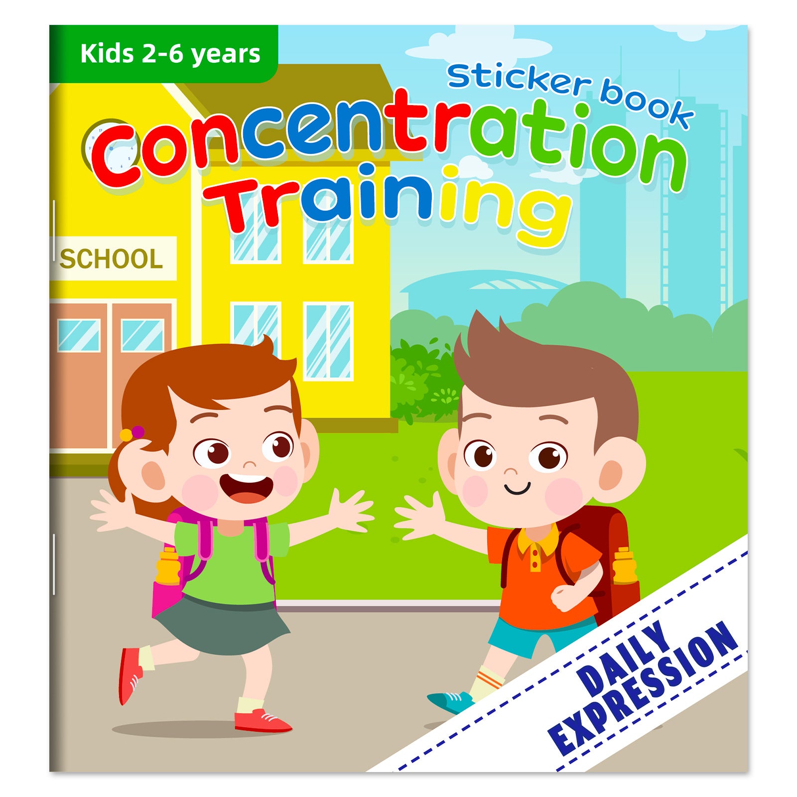 sticker book concentration potential development sticker children enlightenment baby early teaching imported from china