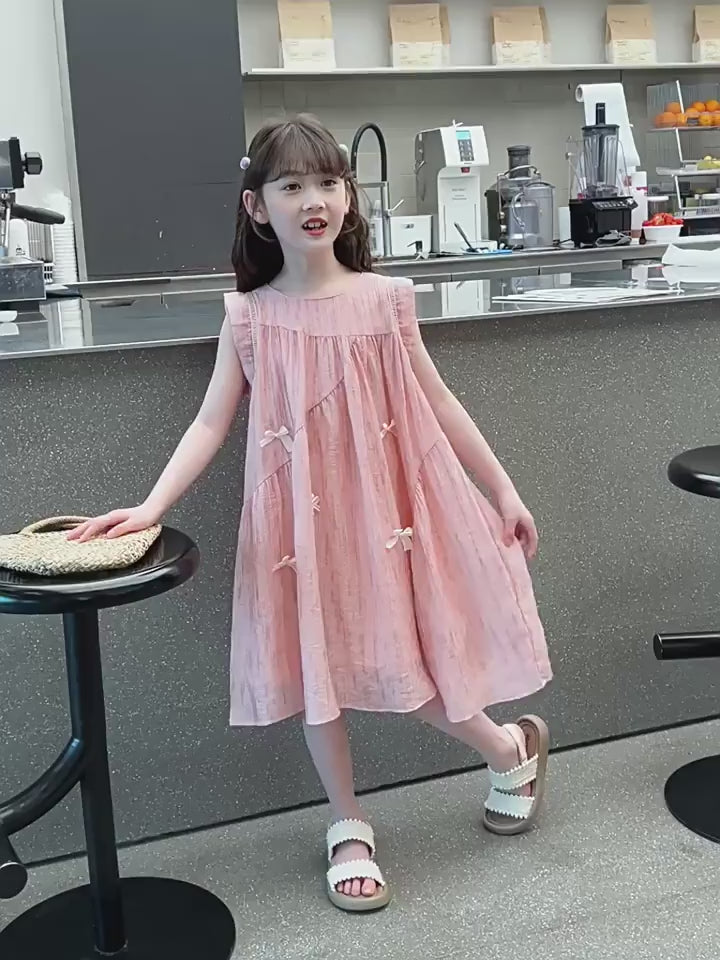 New Summer Dress for Girls For 4-8 Years Imported From China
