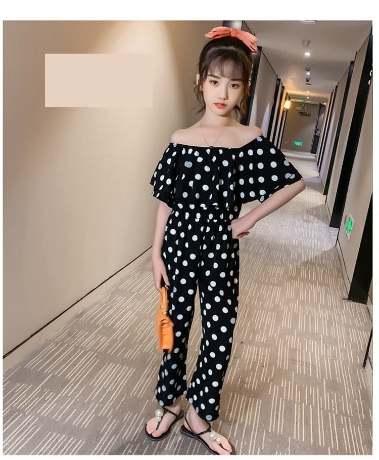 Summer Girls Dress Black Color For 4-5 Years, Imported From China