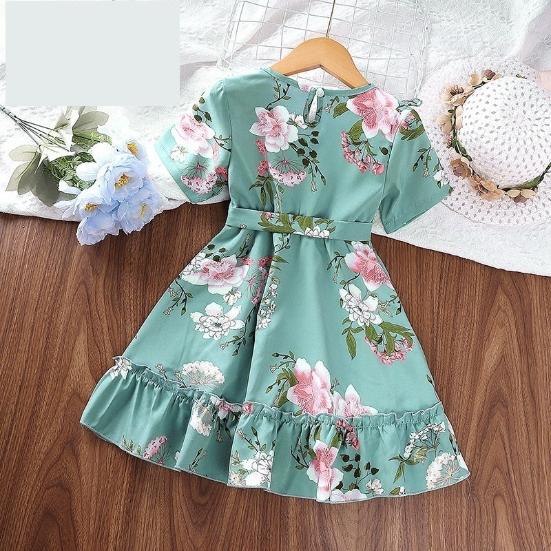 Summer Girls Dress For 6 Years, Imported From China