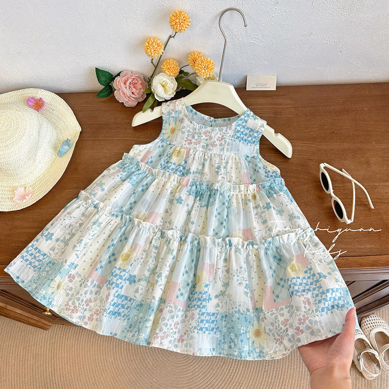 Summer Girls Dress for 2 and 6 Years , Imported from China