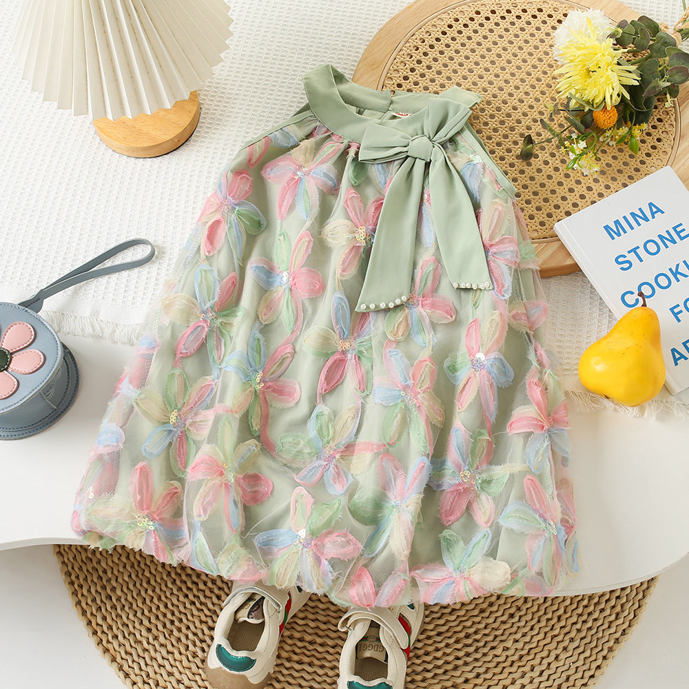 Girls Summer Dress New Style Kidsren's Clothing, For 1 Years Imported From China